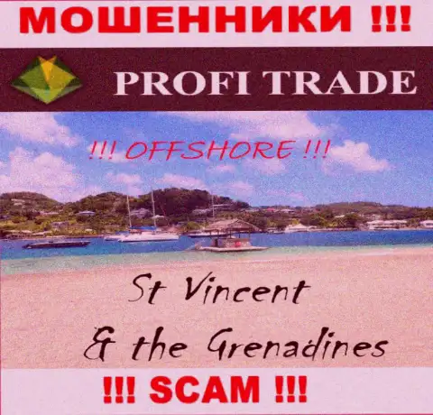 Зарегистрирована контора Профи-Трейд Ру в офшоре на территории - St. Vincent and the Grenadines, ВОРЫ !!!