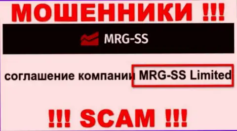 Юр лицо компании МРГ-СС Ком - MRG SS Limited, информация взята с официального сайта