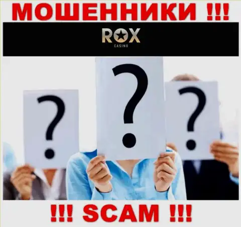 Rox Casino работают противозаконно, сведения о непосредственном руководстве скрывают