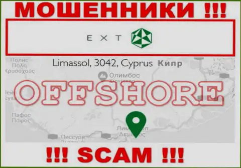 Офшорные internet-кидалы Ext Com Cy прячутся вот здесь - Кипр