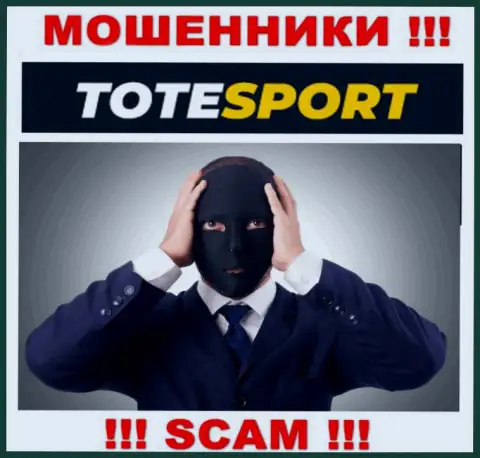 О руководителях жульнической организации ToteSport нет никаких сведений