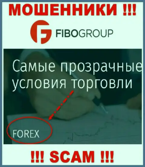 ФибоФорекс занимаются обворовыванием наивных людей, работая в направлении Форекс