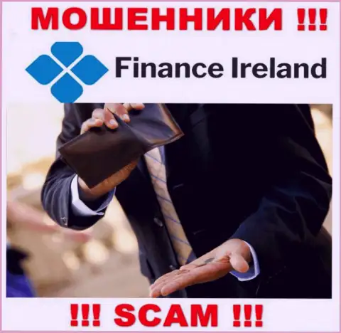 Совместное взаимодействие с мошенниками Finance Ireland - это один большой риск, каждое их слово лишь сплошной разводняк