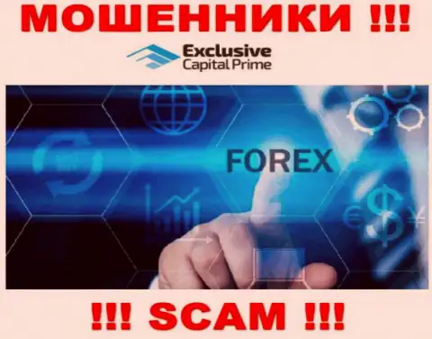 Forex - это тип деятельности неправомерно действующей компании Exclusive Capital