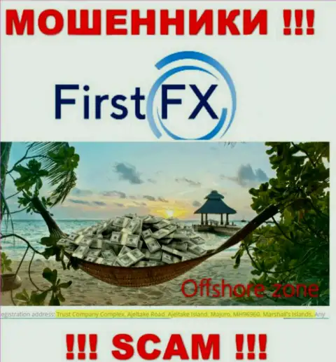 Не верьте internet-лохотронщикам FirstFX Club, поскольку они пустили корни в оффшоре: Marshall Islands