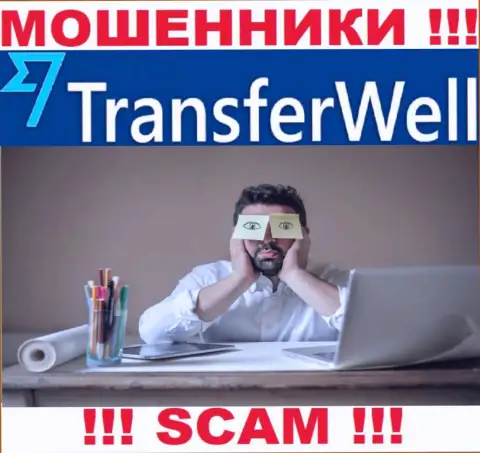 Деятельность TransferWell НЕЛЕГАЛЬНА, ни регулятора, ни лицензии на осуществление деятельности нет