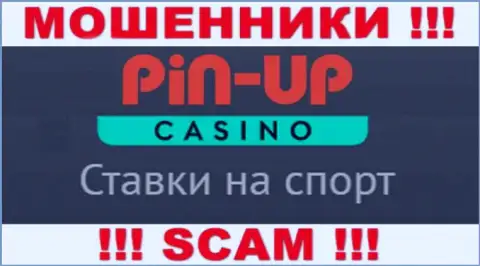 Основная работа ПинАп Казино - это Casino, будьте очень внимательны, работают преступно