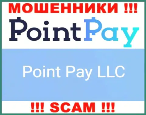 Юридическое лицо internet мошенников Point Pay - это Поинт Пэй ЛЛК, информация с сайта мошенников