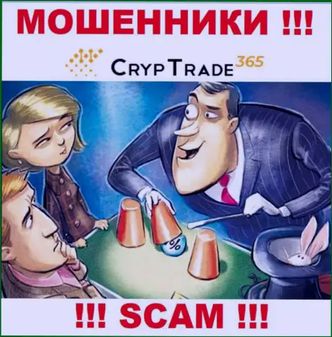 Cryp Trade 365 - это КИДАЛОВО !!! Заманивают клиентов, а затем крадут их финансовые вложения