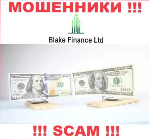 В брокерской конторе Blake-Finance Com требуют погасить дополнительно налоговые сборы за вывод денежных вкладов - не ведитесь