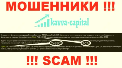 CySEC - это преступный регулятор, вроде как регулирующий деятельность Kavva Capital Com