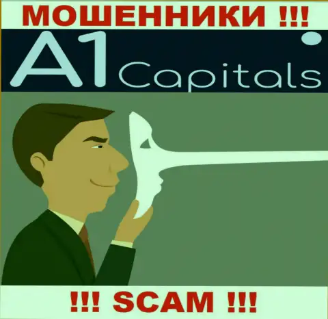A1Capitals Com - это наглые internet лохотронщики !!! Выманивают денежные активы у валютных трейдеров обманным путем
