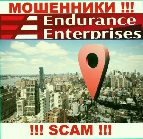 Обходите десятой дорогой мошенников Endurance Enterprises, которые тщательно скрывают свой официальный адрес регистрации