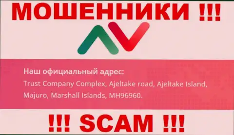Не работайте совместно с организацией Forex Org IL - эти мошенники спрятались в офшоре по адресу Trust Company Complex, Ajeltake Road, Ajeltake Island, Majuro, Marshall Islands MH96960