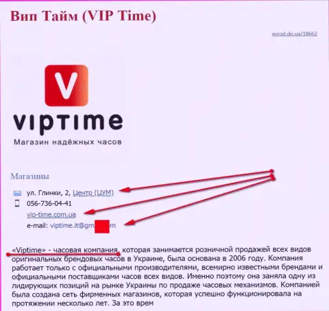 Жуликов представил СЕО, владеющий интернет-порталом вип-тайм ком юа (продают часы)